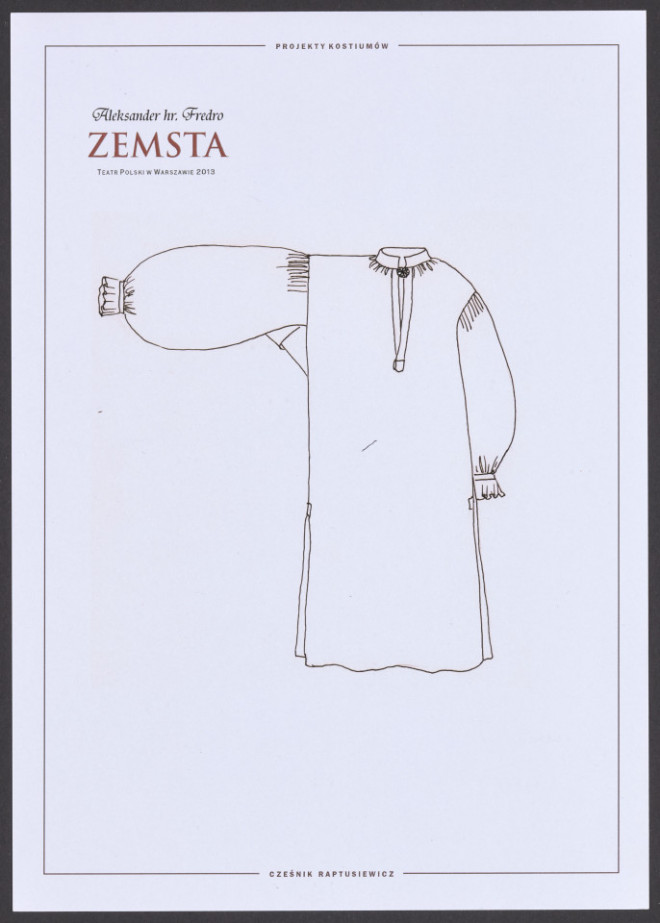 projekt kostiumu